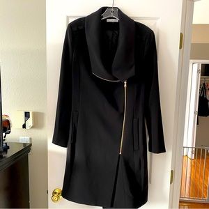 Elegant Black Women's Coat